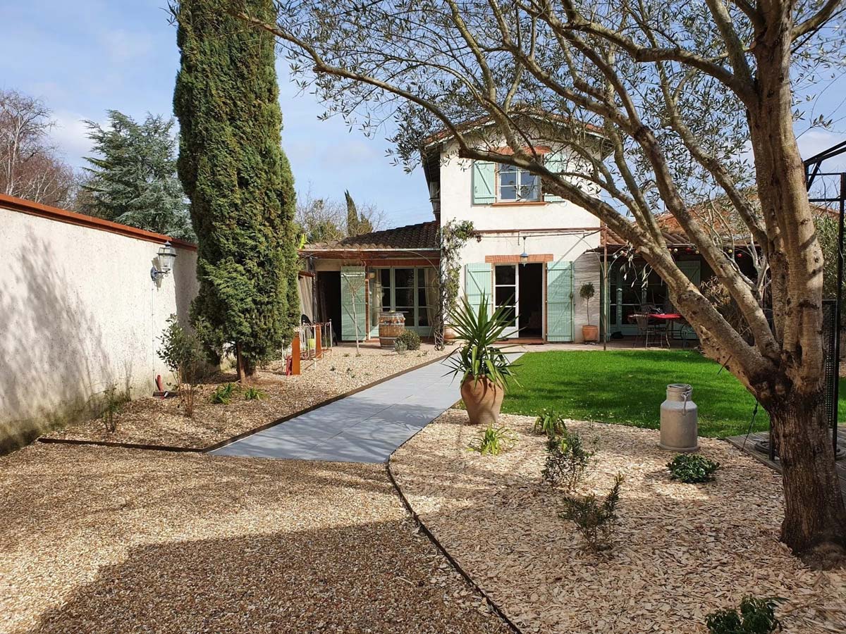 Aménagement jardin particulier