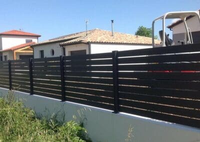 Palissade aluminium